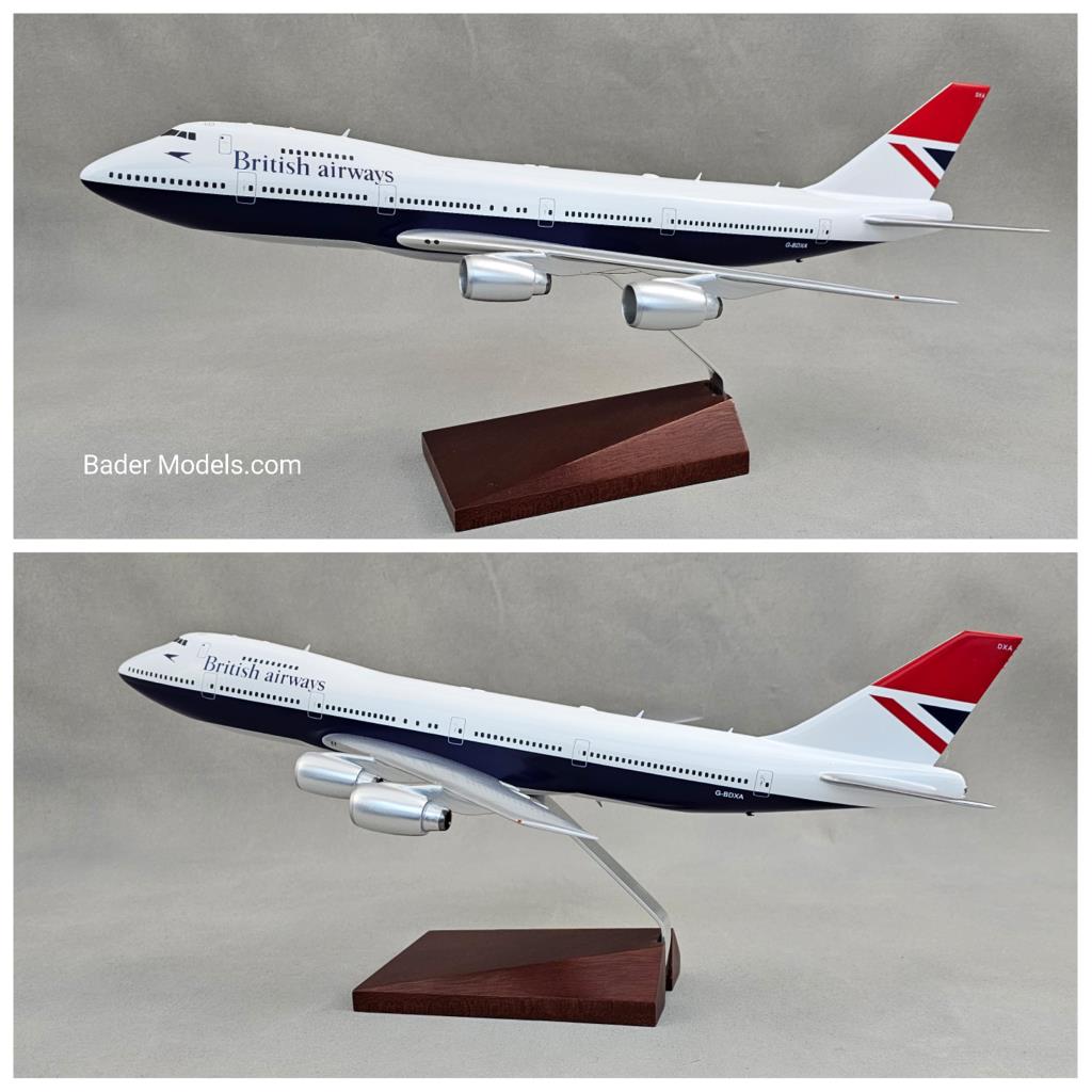 British Airways - B747-200 - (1:72)